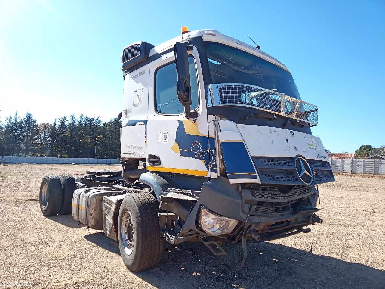 MERCEDES-BENZ ACTROS 3345S/33 6X4 A/T T/T C/C