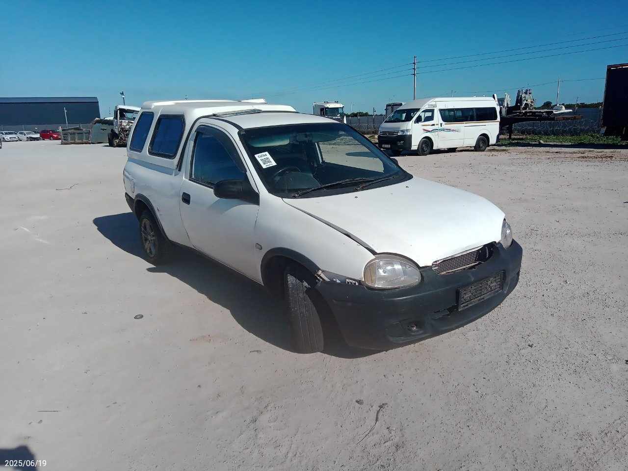 2001 OPEL CORSA UTILITY 1.7D P/U S/C