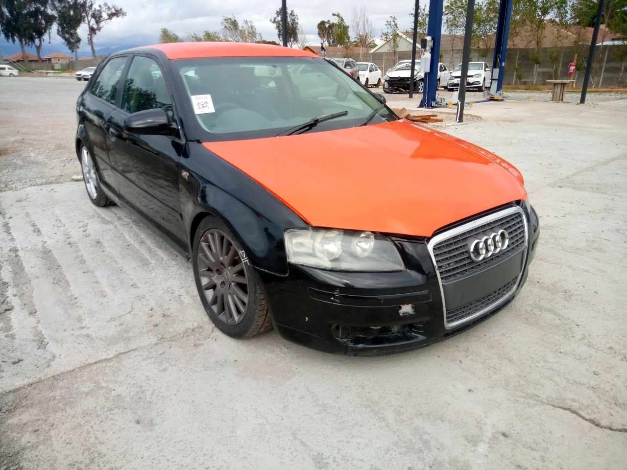 2008 AUDI A3 2.0 FSi ATTRACTION Black