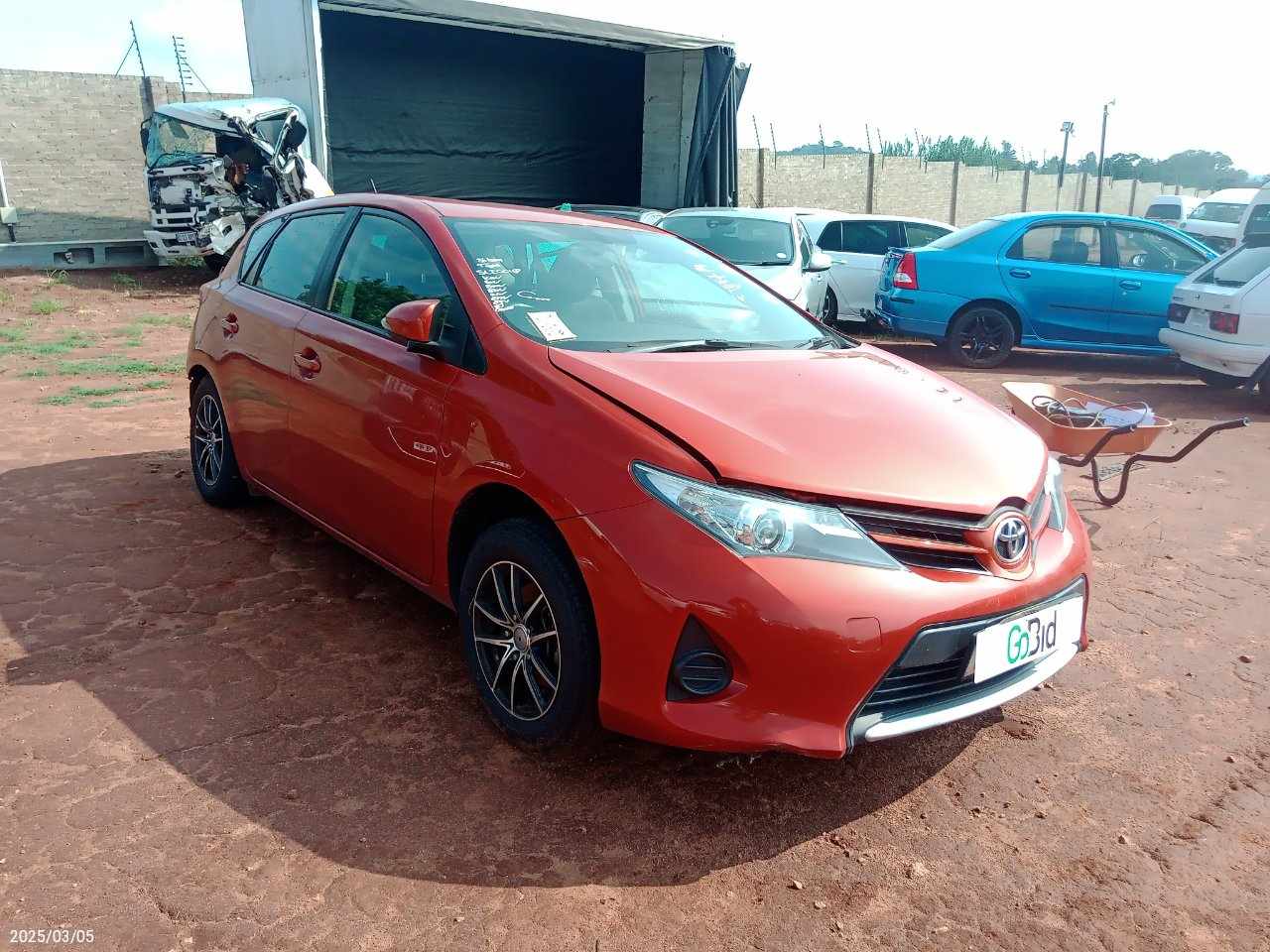 2013 TOYOTA AURIS 1.3 X